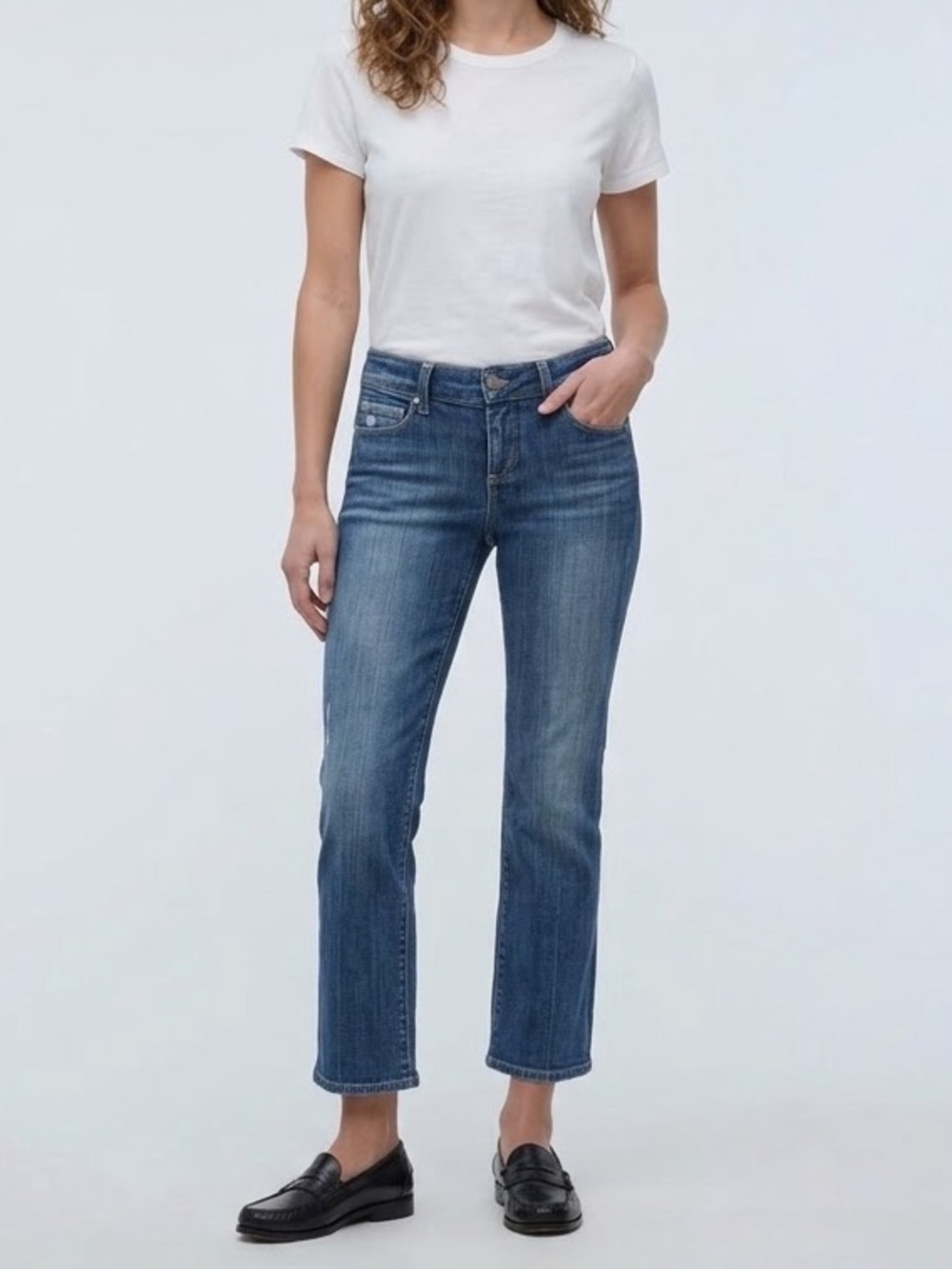 Paige Premium Denim "Laurel Canyon Crop" Jeans - Size 27